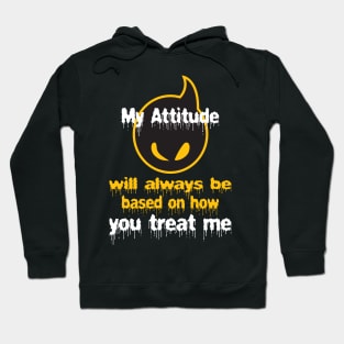 The Yellow Angry Dot T-shirt Hoodie